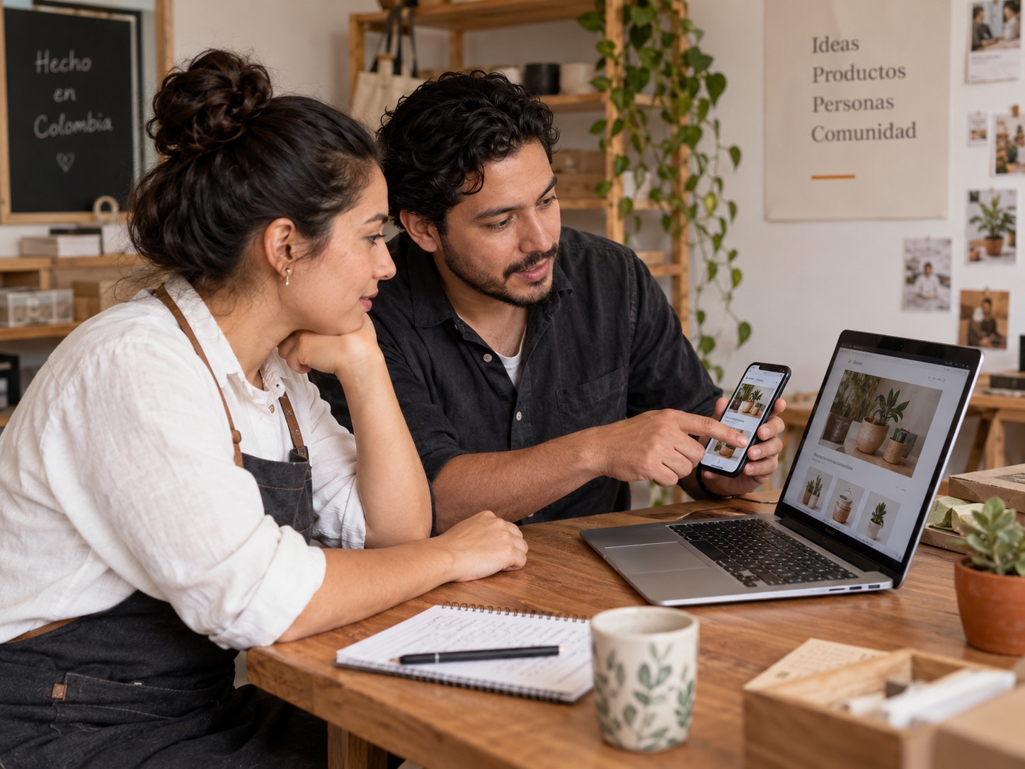 Equipo verificando la publicación de un sitio web en su hosting