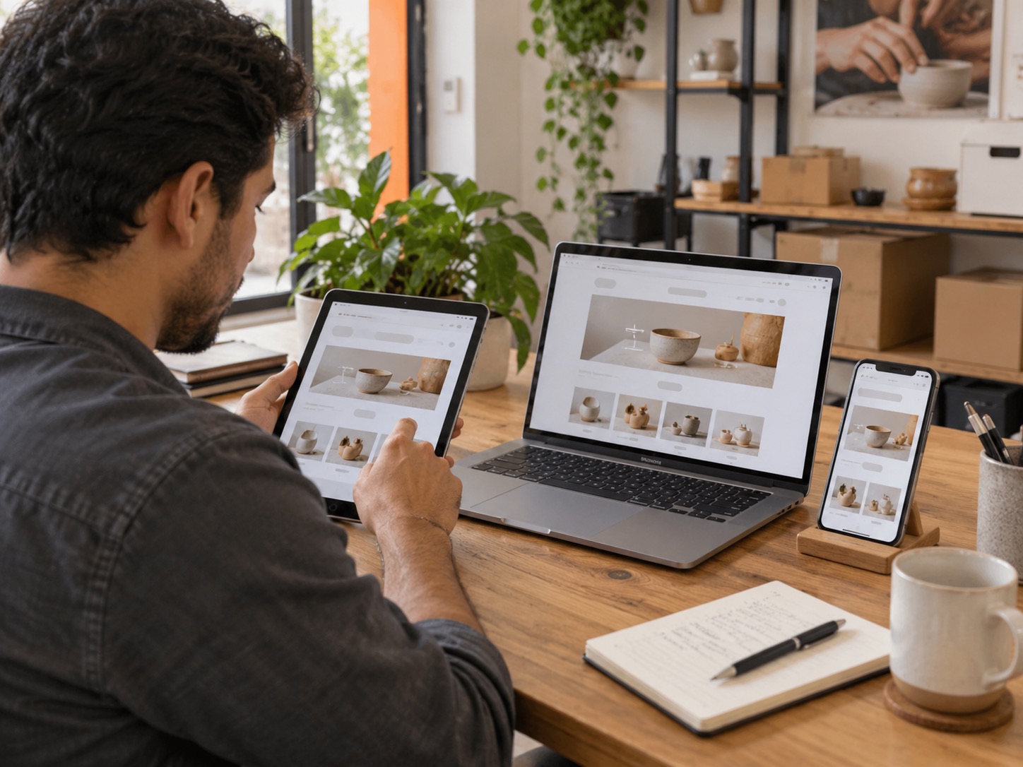 Pruebas de rendimiento y funcionamiento de un sitio web en varios dispositivos